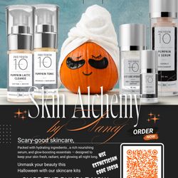 Skin Alchemy By Nancy - Let the power of pumpkin work for you to plump away fine lines and hydrate for vibrant, younger-looking skin.