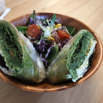 All The Way Live - 2 Item Pita Pocket stuffed with soul greens and hummus. - Vegan Near Me - Philadelphia, Pennsylvania All The Way Live - 2 Item Pita Pocket stuffed with soul greens and hummus. - Vegan Near Me - Philadelphia, Pennsylvania