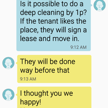 McCleaned - My correspondence with Julian. - Home Cleaning Near Me