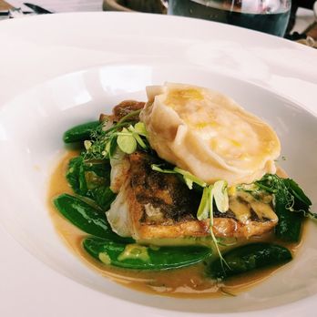 Crannog - Cod, seafood ravioli, green beans - Seafood Near Me - Fort William, HLD