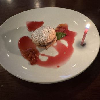 Trattoria Trullo - Birthday amaretti - Italian Near Me - Aliso Viejo, California