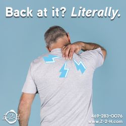 Z-2-H Family Med & Urgent Care Clinic - Back pain? Z‑2‑H treats sprains, strains & spasms fast. Walk-ins welcome. #BackPainRelief #UrgentCare #TexasCare #MusclePain #PainRelief
