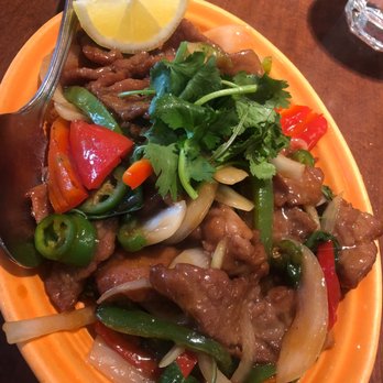 Mingalaba - Basil beef - Burmese Near Me - Burlingame, California