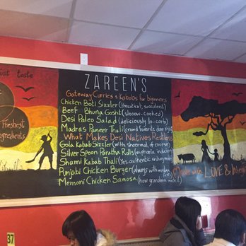 Zareen's - Menu - Halal Near Me - Mountain View, California Zareen's - Menu - Halal Near Me - Mountain View, California