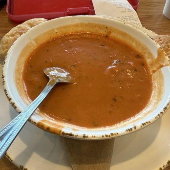 Urbane Cafe - Lukewarm Tomato Bisque - Salad Near Me - Long Beach, California