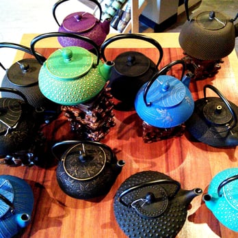 The Naked Leaf - a variety of teapots on a cutting board - Coffee & Tea Supplies Near Me - Calgary, Alberta The Naked Leaf - a variety of teapots on a cutting board - Coffee & Tea Supplies Near Me - Calgary, Alberta
