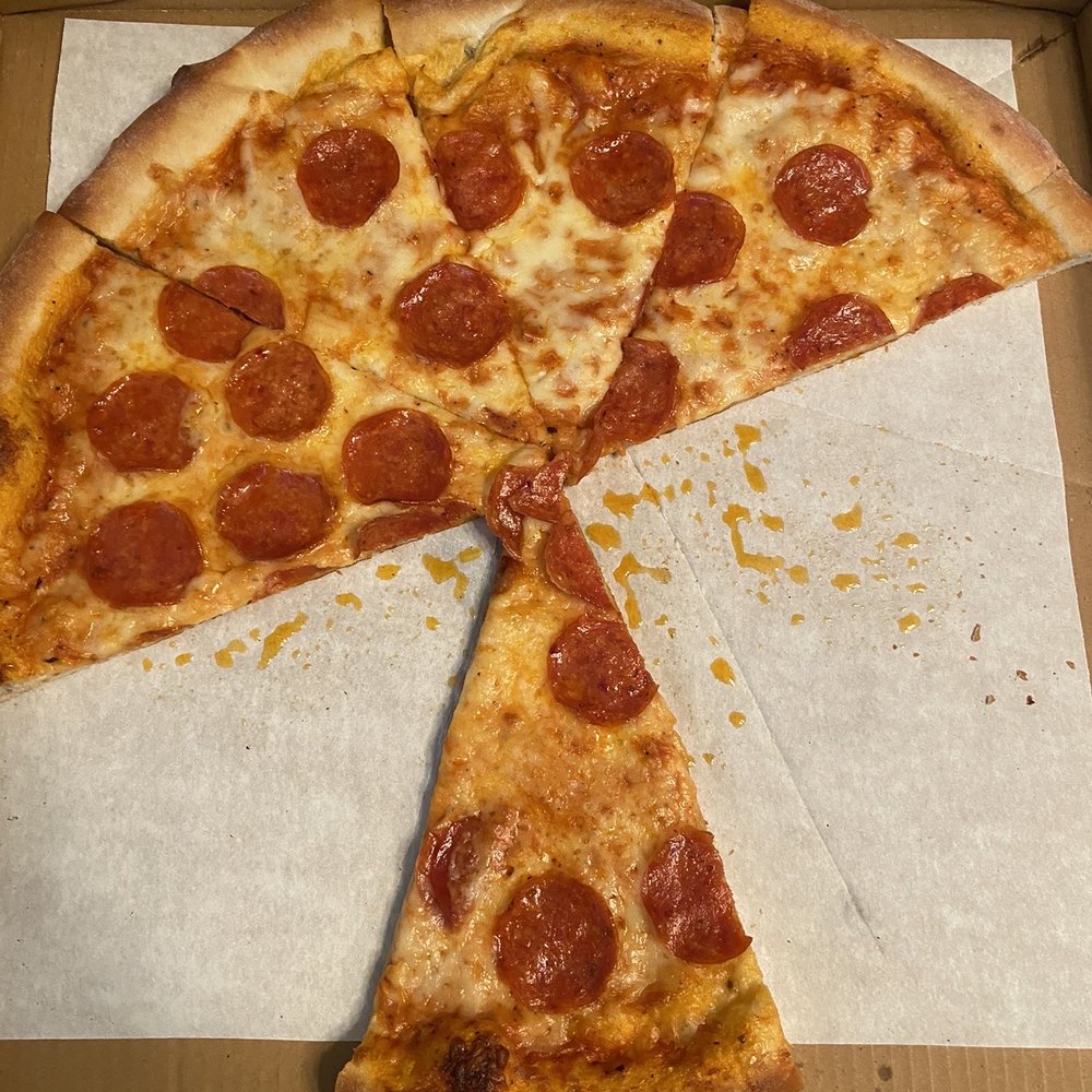 Little Sicily - Cardboard tasting hand tossed pepperoni pizza. - Pasta Shops Near Me - Saint Paul, Minnesota