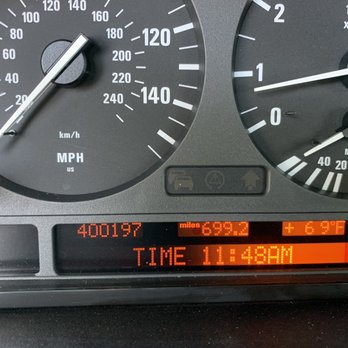 BTM Motorwerks - The mileage on my 2003 BMW X5. Photo taken March 30,2021 - Auto Repair Near Me - Campbell, California