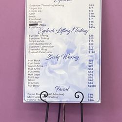 Eyebrow Threading - Prices - November 2023