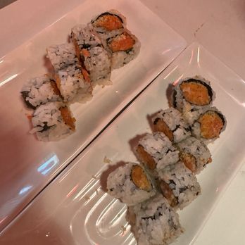 Machi Sushi - Spicy tuna and spicy salmon Maki roll - Sushi Bars Near Me - Austin, Texas Machi Sushi - Spicy tuna and spicy salmon Maki roll - Sushi Bars Near Me - Austin, Texas