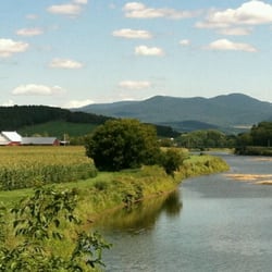 Missisquoi Valley Rail Trail - Beautiful view along trail