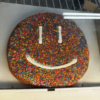Allie's Donuts - Smiley Face Donut - Donuts Near Me - North Kingstown, Rhode Island