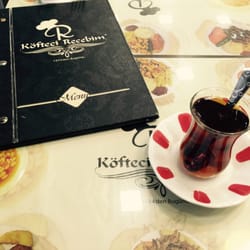 Köfteci Recebim - Tea at Köfteci Recebim Restaurant, post kofte.