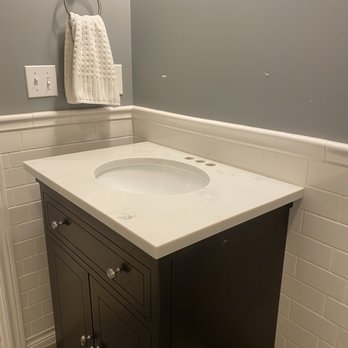 Budget Granite and Stone - Vanity top update! - Countertop Installation Near Me - Lynnwood, Washington Budget Granite and Stone - Vanity top update! - Countertop Installation Near Me - Lynnwood, Washington