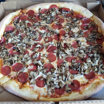 Pizza Time - Pepperoni mushroom - Pizza Near Me - St. Augustine, Florida Pizza Time - Pepperoni mushroom - Pizza Near Me - St. Augustine, Florida