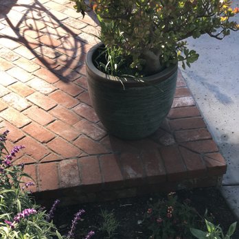 GCG Landscaping & Masonry - Beautifully cut corner edging. Plus they ran the bricks down the side, giving it a super finished look. - Masonry/Concrete Near Me GCG Landscaping & Masonry - Beautifully cut corner edging. Plus they ran the bricks down the side, giving it a super finished look. - Masonry/Concrete Near Me