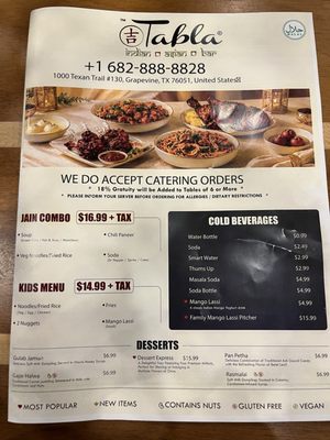 Menu photo 4 Tabla Indian Restaurant Grapevine Grapevine, TX Menu photo 4 Tabla Indian Restaurant Grapevine Grapevine, TX
