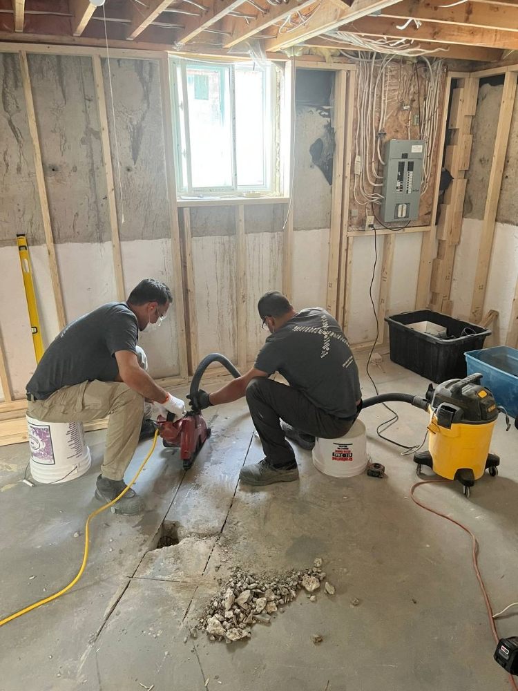 Slide of Rain Plumbing