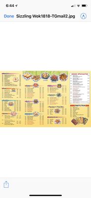Menu photo 3 Sizzling Wok Schaumburg, IL Menu photo 3 Sizzling Wok Schaumburg, IL