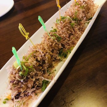 Otsuka Ramen & Bar - Takoyaki (battered octopus balls) - $7.95 - Ramen Near Me - Friendswood, Texas Otsuka Ramen & Bar - Takoyaki (battered octopus balls) - $7.95 - Ramen Near Me - Friendswood, Texas