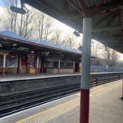 Rickmansworth London Underground Station - View of platform 1
