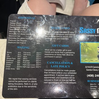 Sassy Nail - Pricing and services - Nail Salons Near Me - Santa Clara, California Sassy Nail - Pricing and services - Nail Salons Near Me - Santa Clara, California