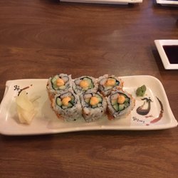 King Ki Sushi - California rolls - requested no avocado and they were totally fine with it :)