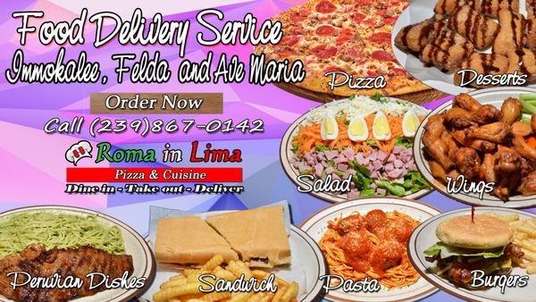 Menu photo 5 Roma In Lima Immokalee, FL
