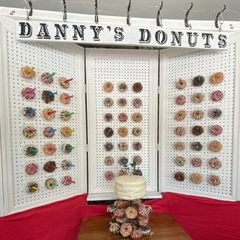 Glazed Over Donuts - Donut wall for our wedding. The donuts were a hit! - Donuts Near Me - Beacon, New York Glazed Over Donuts - Donut wall for our wedding. The donuts were a hit! - Donuts Near Me - Beacon, New York