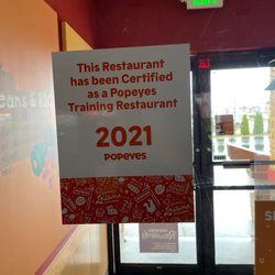 Popeyes Louisiana Kitchen - Restaurant training 2021 and 2022