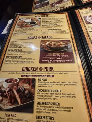 Menu photo 3 Cattle Baron El Paso, TX
