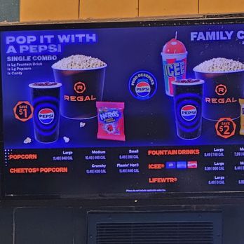 Regal Metropolitan - menu - Cinema Near Me - Austin, Texas