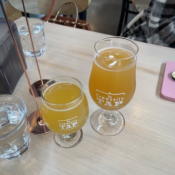 The Commons - Blood orange cider (right) - American Near Me - Greenville, South Carolina