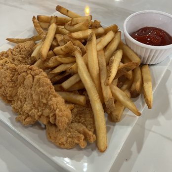Sambou’s African Kitchen - Chicken Tenders with Fries - African Near Me - Jackson, Mississippi Sambou’s African Kitchen - Chicken Tenders with Fries - African Near Me - Jackson, Mississippi