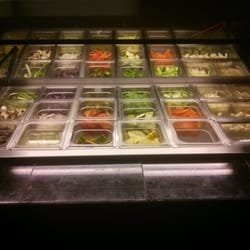 They have a stir fry bar full of fresh veggies if you don't want to order off the menu.