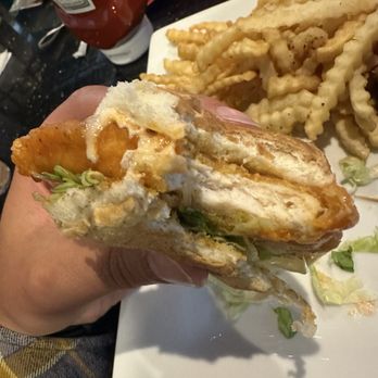 Jac's Cekola's Pizza - Chicken nugget sandwich - Pizza Near Me - Portage, Michigan