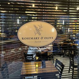 Exterior outside entrance of Rosemary & Olive - Front window - Indianapolis, Indiana Exterior outside entrance of Rosemary & Olive - Front window - Indianapolis, Indiana