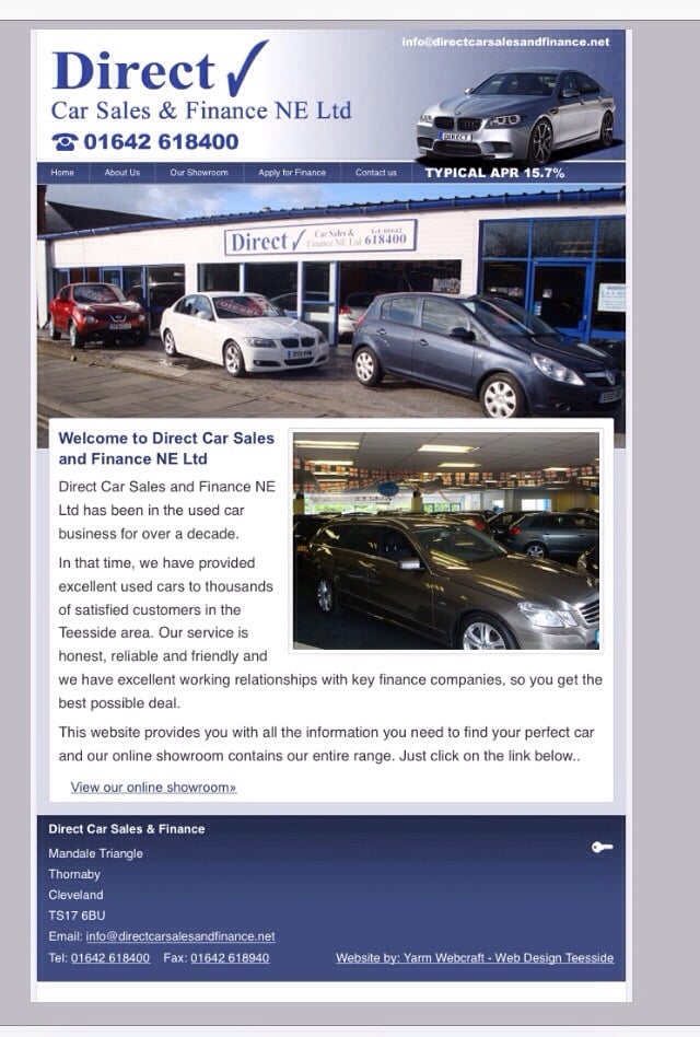 DIRECT CAR SALES Mandale Triangle, StocktononTees, United Kingdom