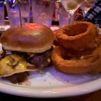 The Nugget - Smash burger with onion rings - American Near Me - Summerland, California The Nugget - Smash burger with onion rings - American Near Me - Summerland, California