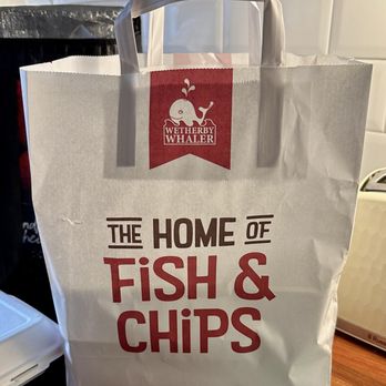 Wetherby Whaler - Takeaway bag - Fish & Chips Near Me - Wetherby, XWY Wetherby Whaler - Takeaway bag - Fish & Chips Near Me - Wetherby, XWY