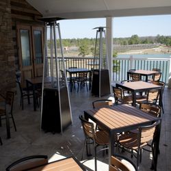 Autumn Lake Winery - Covered, heated patio seating