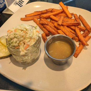 HogsHead Cafe - Sweet potato fries and Cole slaw - Barbeque Near Me - Richmond, Virginia