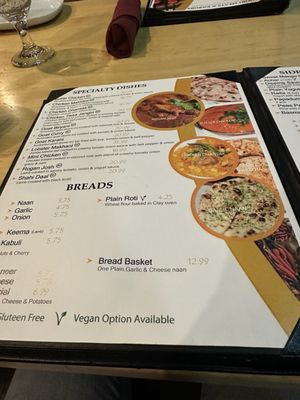 Menu photo 1 India's Kitchen III Foxfield, CO