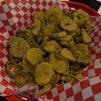 The Fillin Station - Fried pickles and jalapeños - Seafood Near Me - Biloxi, Mississippi The Fillin Station - Fried pickles and jalapeños - Seafood Near Me - Biloxi, Mississippi