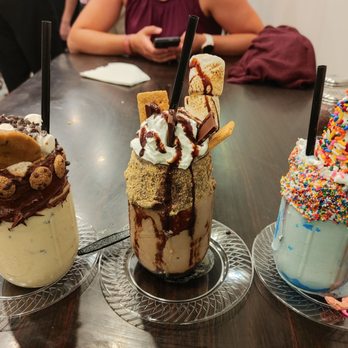Epic Creamery Milkshake Bar - three different flavors - Ice Cream & Frozen Yogurt Near Me - Covington, Louisiana Epic Creamery Milkshake Bar - three different flavors - Ice Cream & Frozen Yogurt Near Me - Covington, Louisiana