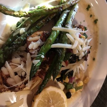 Edgar's Restaurant - Crab stuffed catfish with asparagus - Barbeque Near Me - Akron, Ohio Edgar's Restaurant - Crab stuffed catfish with asparagus - Barbeque Near Me - Akron, Ohio