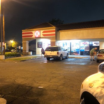 Circle K - a car parked in front of a gas station - Convenience Stores Near Me - Bellflower, California