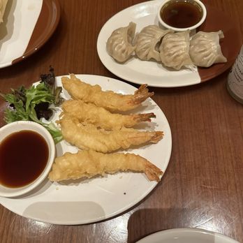 Noodles - Tempura shrimp and steamed potstickers - Asian Fusion Near Me - Las Vegas, Nevada Noodles - Tempura shrimp and steamed potstickers - Asian Fusion Near Me - Las Vegas, Nevada