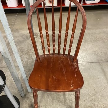 Thrift Center - An old chair for seventeen dollars. M-Th it would be half off so not a bad deal then. - Thrift Stores Near Me - Madera, California
