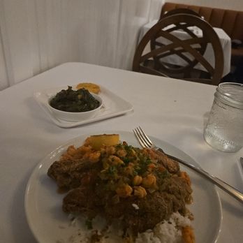 Restaurant Beatrice - Fried catfish fillets on sauce on rice topped with crawfish - Cajun/Creole Near Me - Dallas, Texas Restaurant Beatrice - Fried catfish fillets on sauce on rice topped with crawfish - Cajun/Creole Near Me - Dallas, Texas